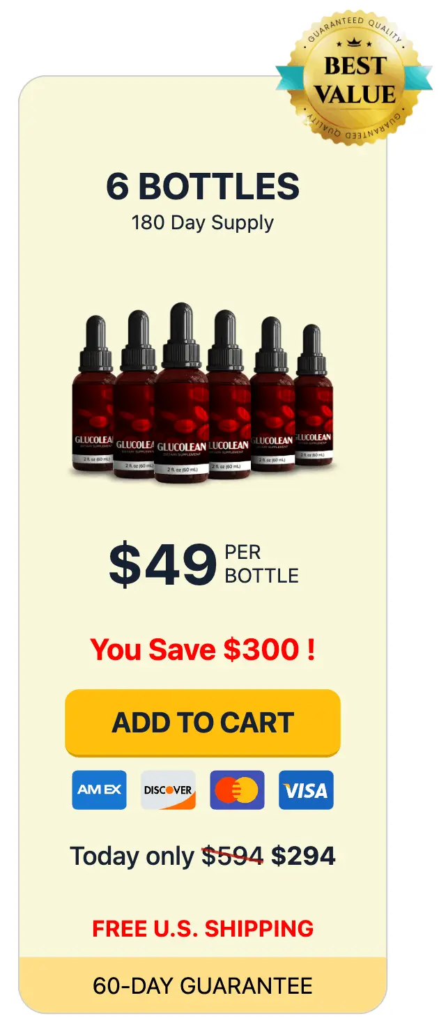 Glucolean 6 bottles